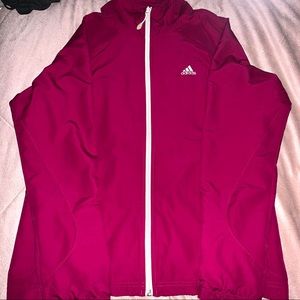Adidas athletic windbreaker